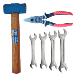 1.png 1 LBS Sledge Hammer, Modi Piler and Rocwell Spanner Set 14x15, 16x17, 18x19, 20x22 Combo Kit