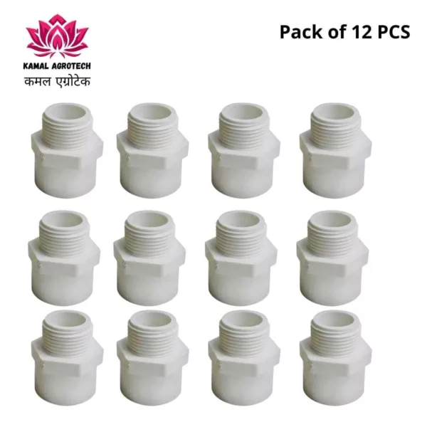 UPVC MTA - (Pack of 12) Premium Quality JK